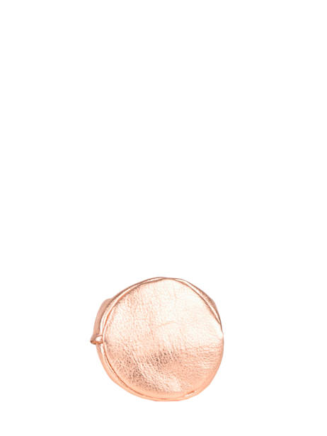 Porte-monnaie L'escarcelle Cuir Paul marius Rose vintage ESCARCEL vue secondaire 2