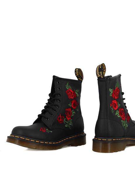 1460 Vonda Boots Uit Leder Dr martens Zwart women 24722001 ander zicht 4