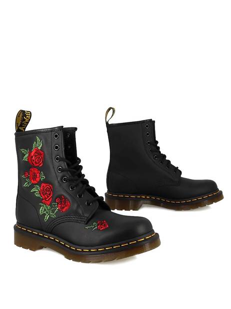 1460 Vonda Boots Uit Leder Dr martens Zwart women 24722001 ander zicht 3