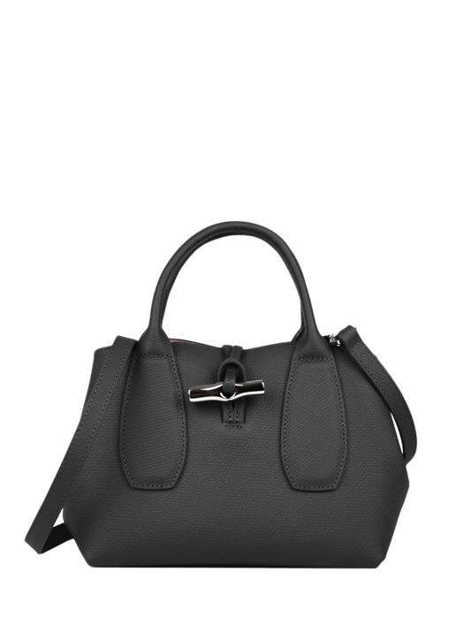 Longchamp Roseau Sac porté main Noir