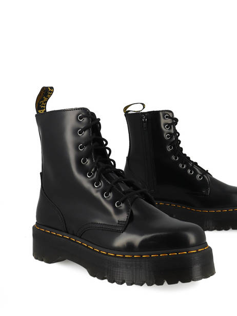 Boots Jadon Semelles Compensées Cuir Dr martens Noir women 15265001 vue secondaire 2