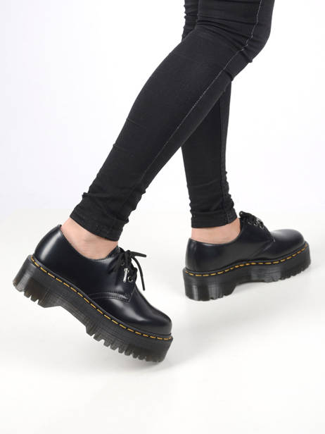 1461 Derby Schoenen Uit Leder Dr martens Zwart women 25567001 ander zicht 3