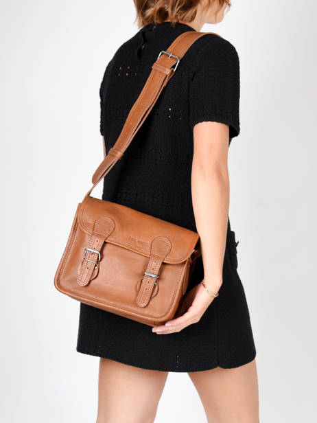 Cross Body Tas La Sacoche Leder Paul marius Bruin vintage S ander zicht 2