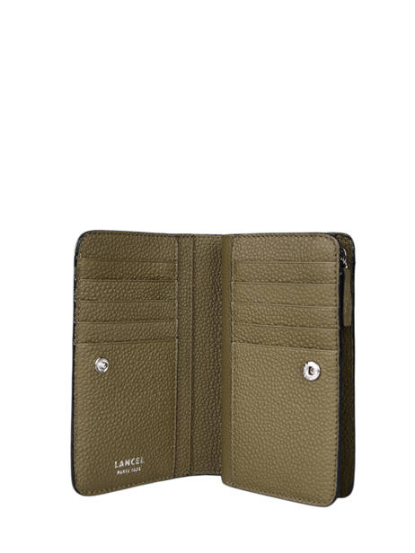 Portefeuille Met Rits Ninon Leder Lancel Groen ninon A11123 ander zicht 1