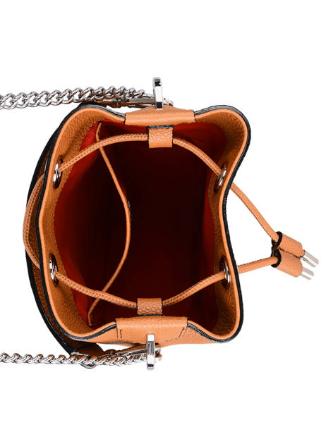 Mini Bucket Bag Ninon Leder Lancel Bruin ninon A11466 ander zicht 6