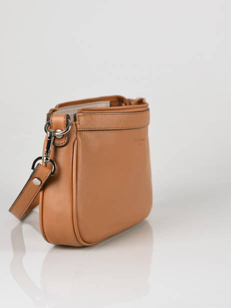 Cross Body Tas Confort Leder Hexagona Bruin confort 462348 ander zicht 2