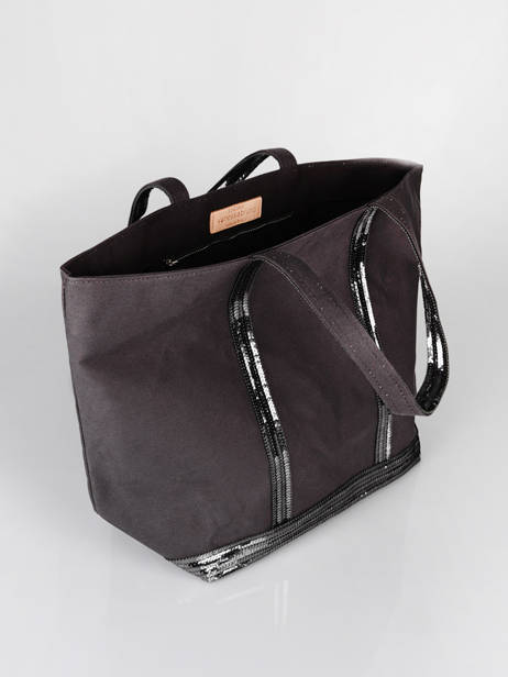 Le Cabas L Paillettes Vanessa bruno Gris cabas 1V40315 vue secondaire 1