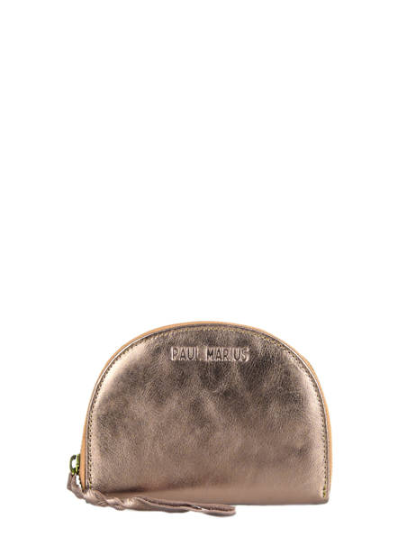 Leportefeuille Manon Cuir Paul marius Marron vintage MANON