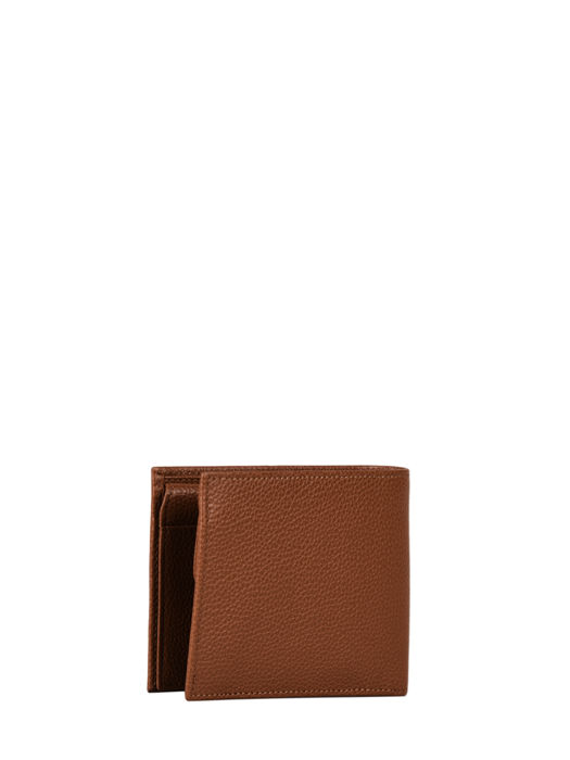 Longchamp Le foulonné Portefeuille Bruin