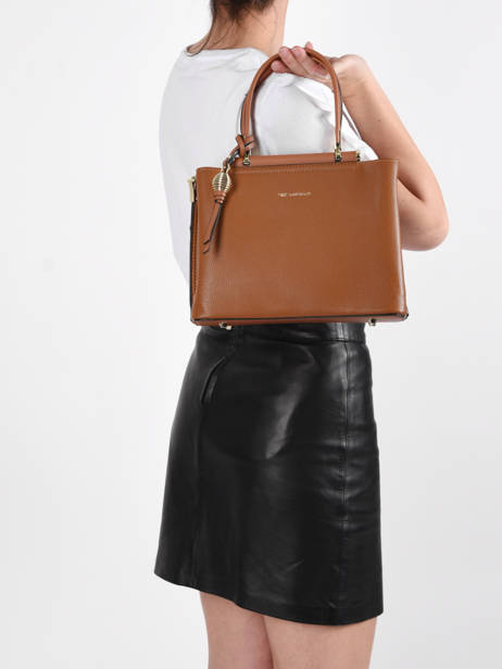 Handtas S Azalie Ted lapidus Bruin azalie TLHF9583 ander zicht 1