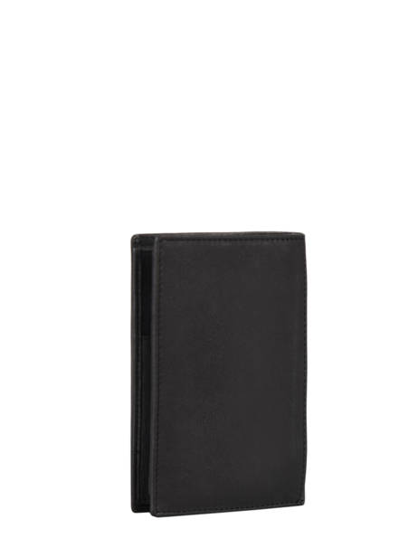 Portefeuille Anchorage Cuir Serge blanco Noir anchorage ANC21019 vue secondaire 2