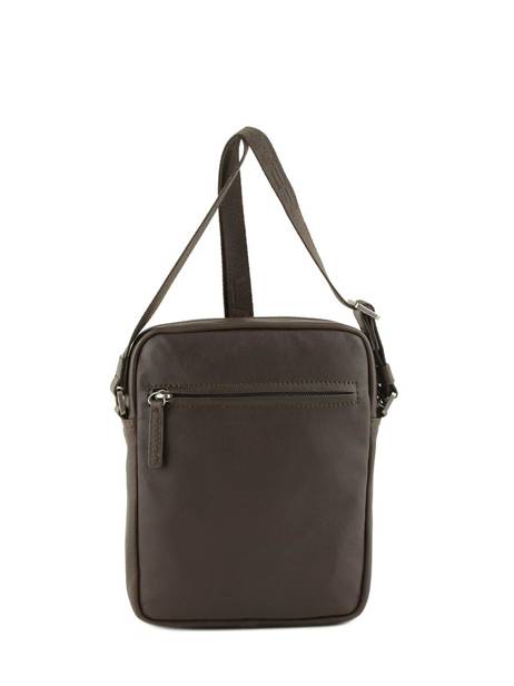 Cross Body Tas Lancaster Bruin soft vintage homme 14 ander zicht 5