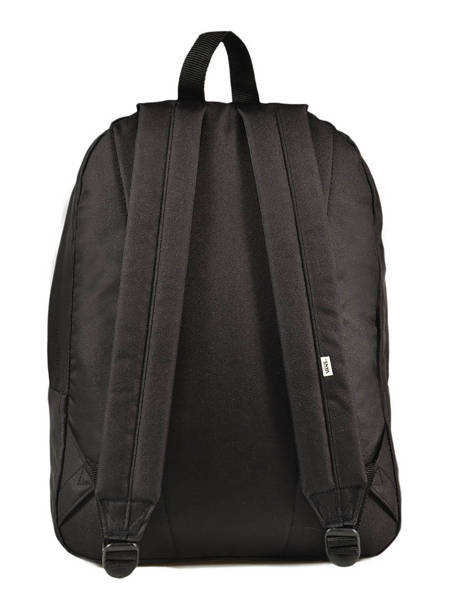 Rugzak 1 Compartiment Vans Zwart backpack VN0A3UI6 ander zicht 3