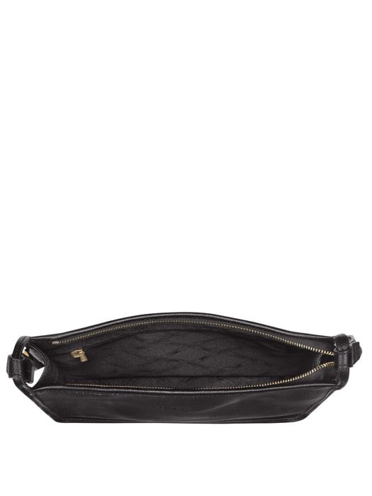 Longchamp Le foulonné Sac porté travers Noir