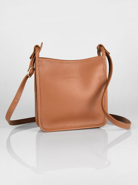 Longchamp Le foulonné Sac porté travers Marron