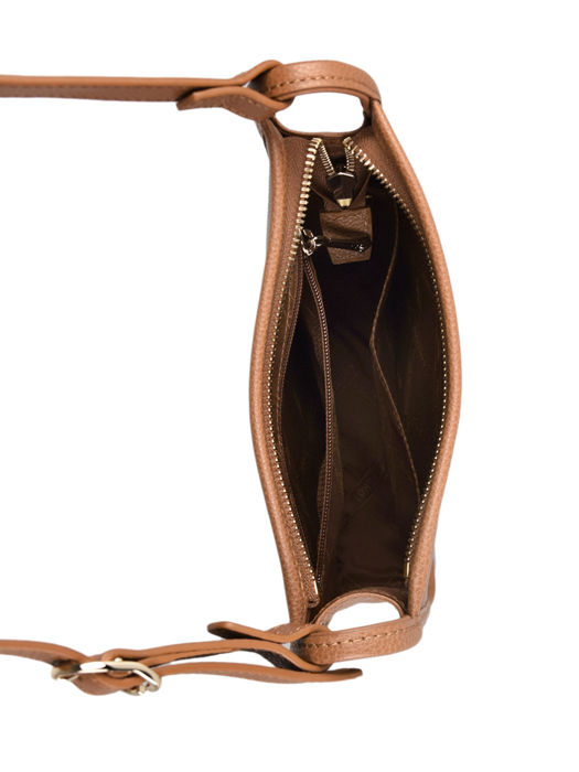 Longchamp Le foulonné Sac porté travers Marron
