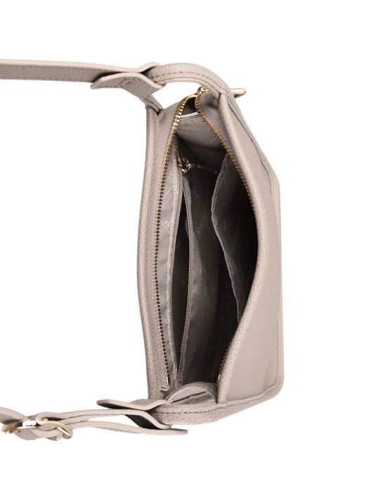 Longchamp Le foulonné Sac porté travers Gris