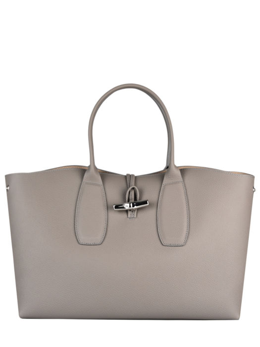 Longchamp Roseau Sac porté main Gris