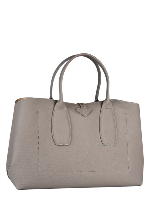 Longchamp Roseau Sac porté main Gris