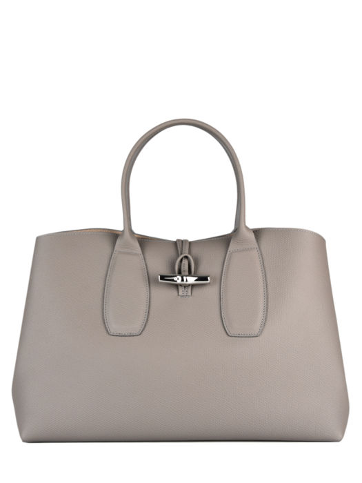 Longchamp Roseau Sac porté main Gris