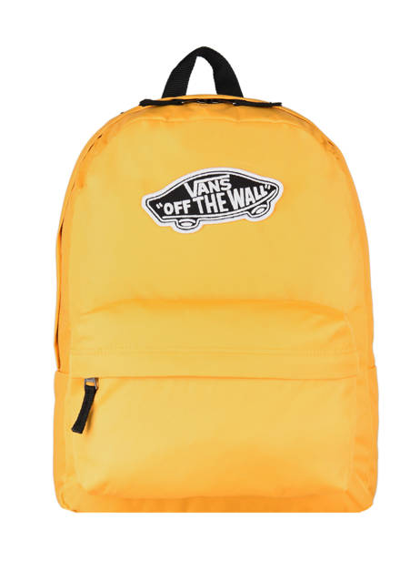 Rugzak 1 Compartiment Vans Geel backpack VN0A3UI6 ander zicht 1
