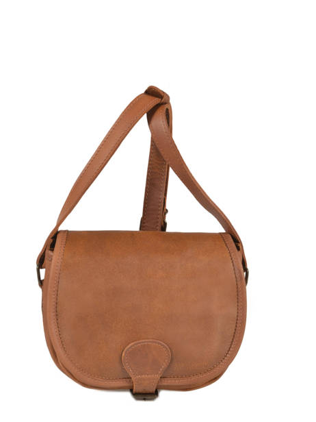 Sac Lebohemien Cuir Paul marius Marron vintage BOHEMIEN
