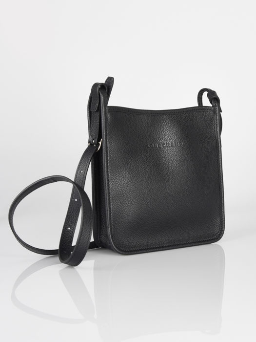 Longchamp Le foulonné Cross body tas Zwart
