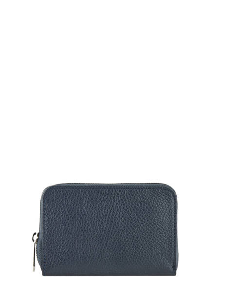Portefeuille Caviar Cuir Milano Bleu caviar CA19043