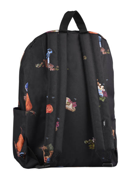 Sac à Dos 1 Compartiment Vans Noir backpack VN0A5KHQ vue secondaire 5