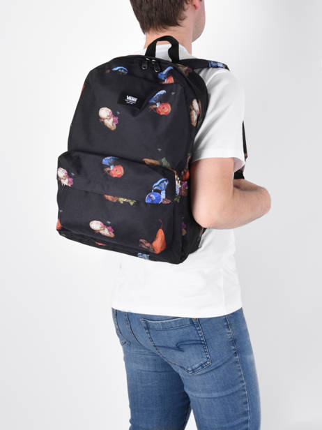 Sac à Dos 1 Compartiment Vans Noir backpack VN0A5KHQ vue secondaire 3