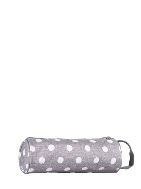 Trousse 1 Compartiment Roxy Gris back to school RJAA3898 vue secondaire 2