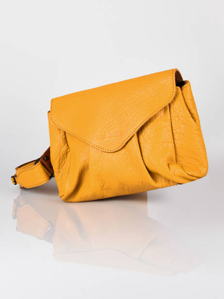 Sac Suzon M Cuir Paul marius Jaune vintage M vue secondaire 2