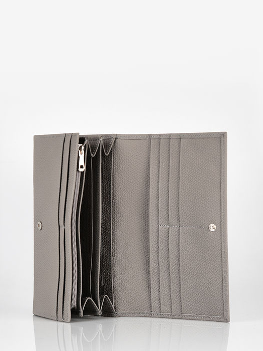Longchamp Roseau Portefeuille Gris
