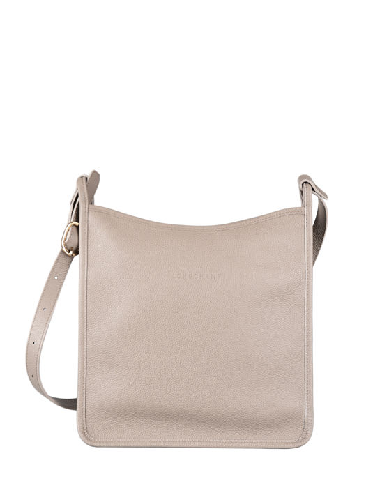Longchamp Le foulonné Sac porté travers Gris