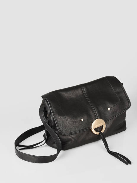 Cross Body Tas Othilia In Glad Leder Vanessa bruno Zwart othilia 33V40813 ander zicht 3