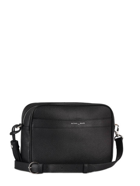 Cross Body Tas Camera Bag Leder Nathan baume Zwart nathan 2 ander zicht 4