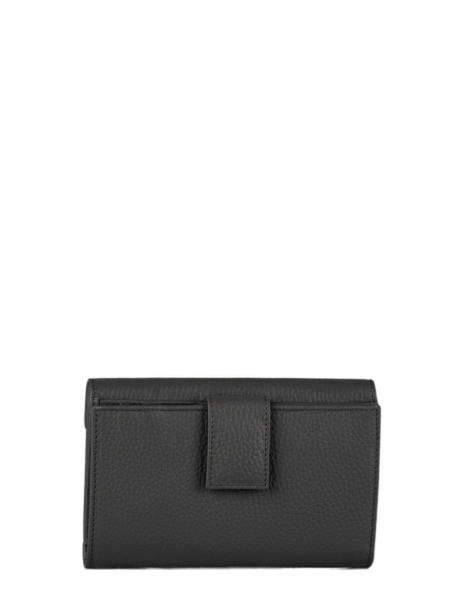 Portefeuille Nathan baume Zwart grained 410N ander zicht 2