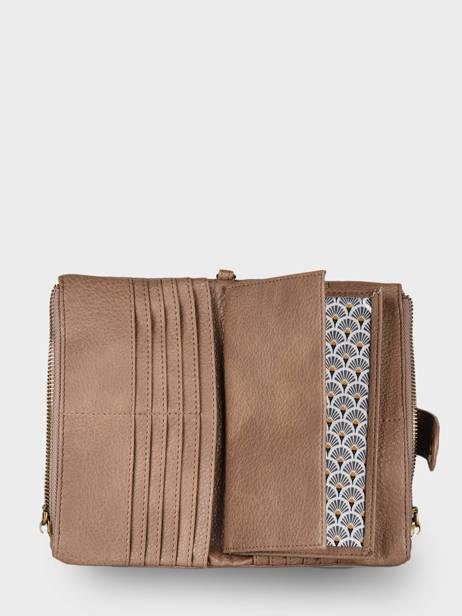 Portefeuille Porte-monnaie Miniprix Marron soft 195 vue secondaire 1