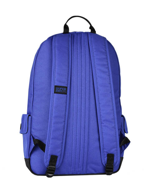 Rugzak Superdry Blauw backpack M9110085 ander zicht 4
