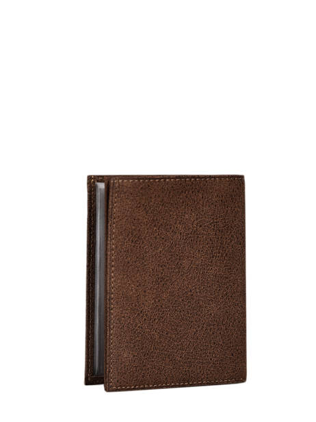 Portefeuille Cuir Arthur & aston Marron joseph 800 vue secondaire 2