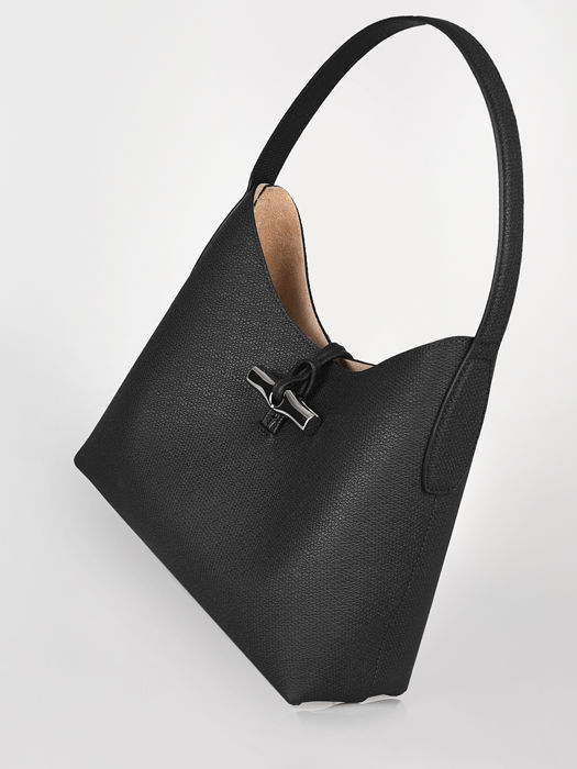 Longchamp Roseau Besace Noir