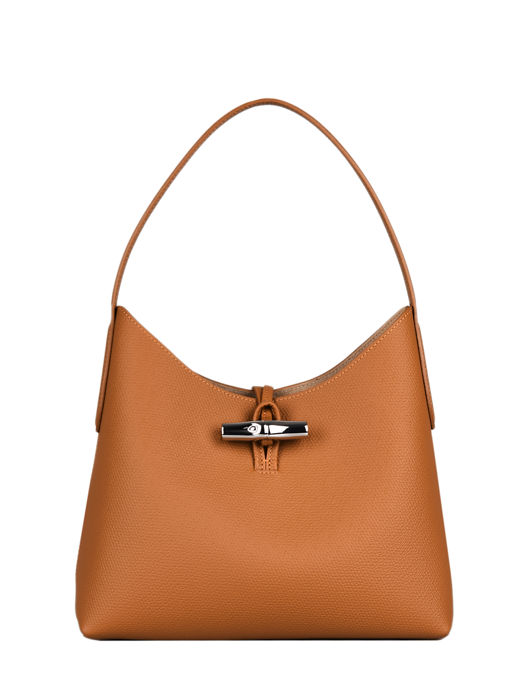 Longchamp Roseau Besace Marron