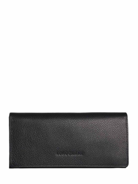Longchamp Le foulonné Portefeuille Zwart