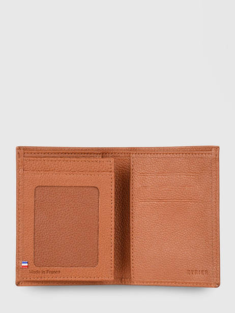 Portefeuille Porte-cartes Cuir Cuir Etrier Marron madras EMAD748 vue secondaire 1