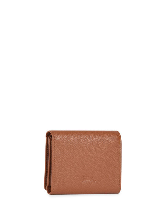 Longchamp Le foulonné Portefeuille Marron