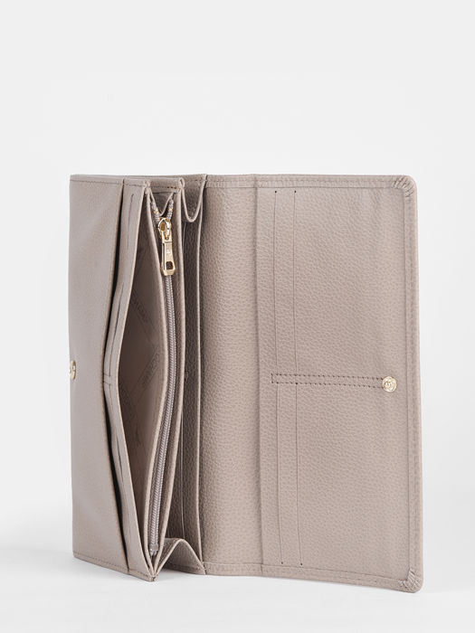 Longchamp Le foulonné Portefeuille Gris