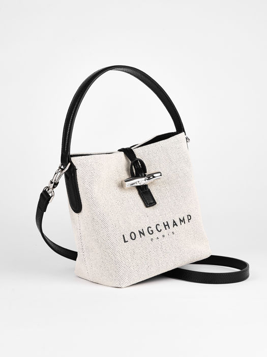Longchamp Essential toile Sac porté travers Beige