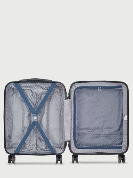 Handbagage Air Armour Delsey Blauw air armour - 3866-803 ander zicht 3