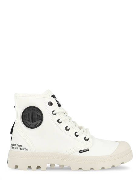 Boots Pampa Hi Htg Palladium Wit unisex 77356116 ander zicht 1