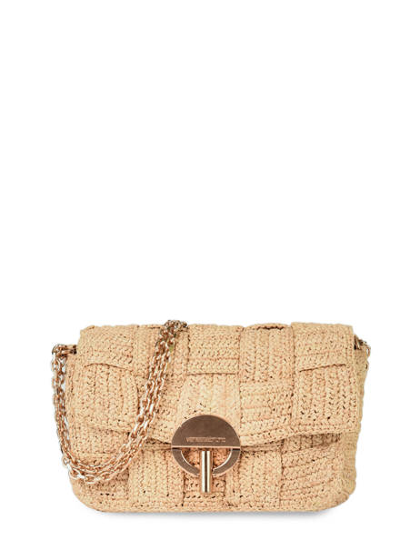 Sac Bandoulière Moon Damier Raphia Vanessa bruno Beige moon raphia 68V40533